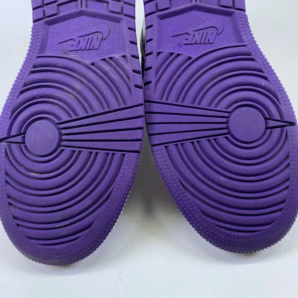 Nike Air Jordan‎ 1 High OG SE Court Purple Size 5.5Y Womens Sneakers Swoosh